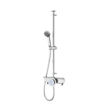 Quartz Classic Smart Digital Shower Exposed with Adjustable Head