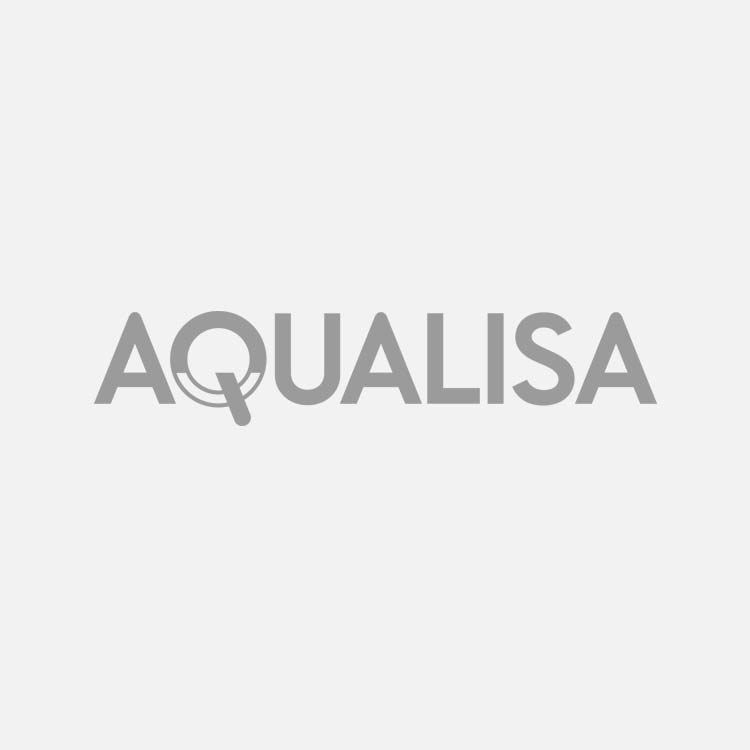 Aqualisa Pinch Grip Shower Head Handset Holder 25mm Satin Chrome Modern 910269 