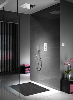 Colourful tile patterns with Aqualisa Q