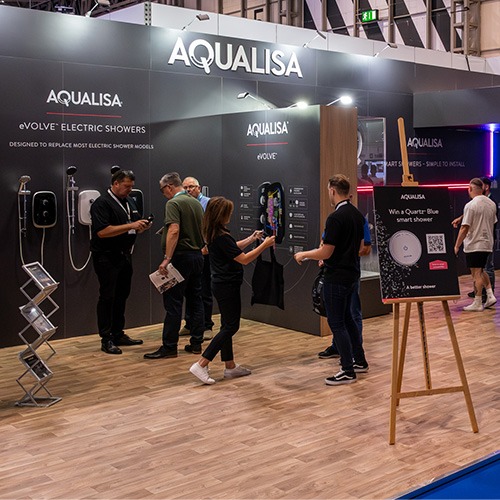 Aqualisa Team at Exhibition